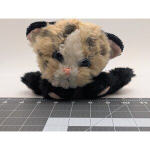 Tyco Jungle Kitty Kitty Kittens Plush Spots Collar Purrs READ Stuffed Animal Toy